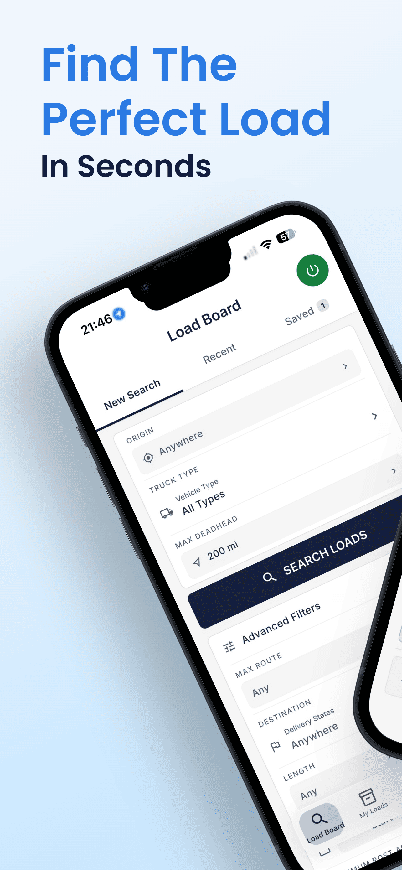 Load Board search